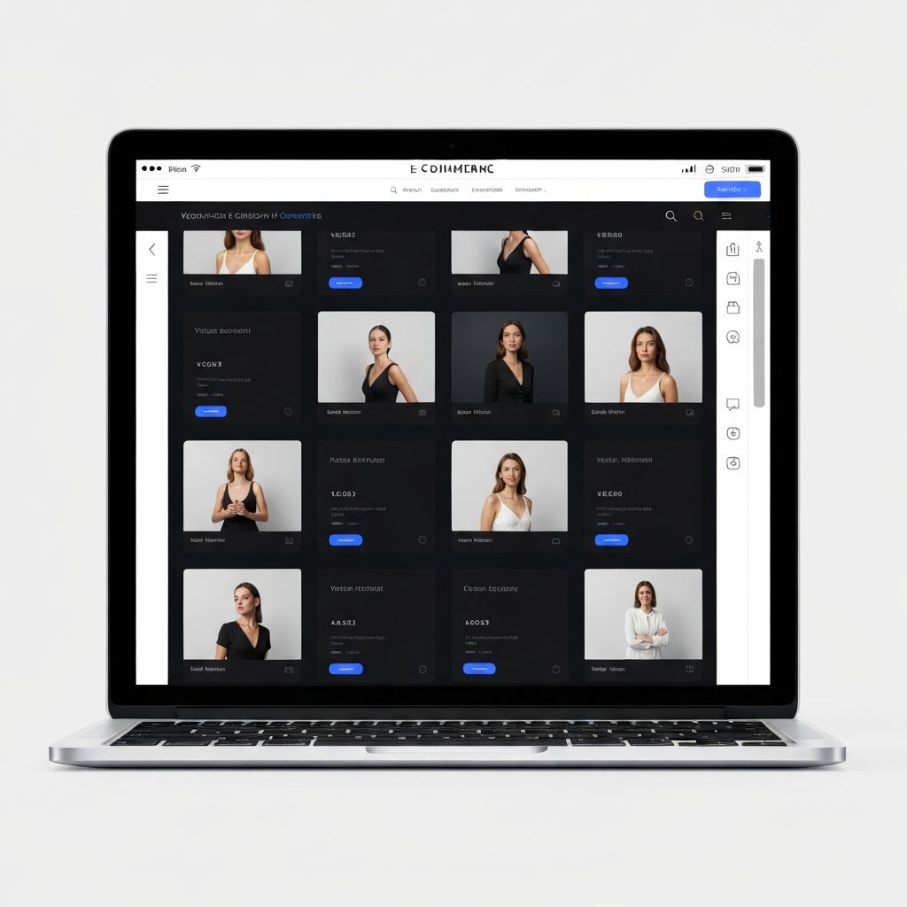 E-Ticaret Platformu — Web Tasarım project